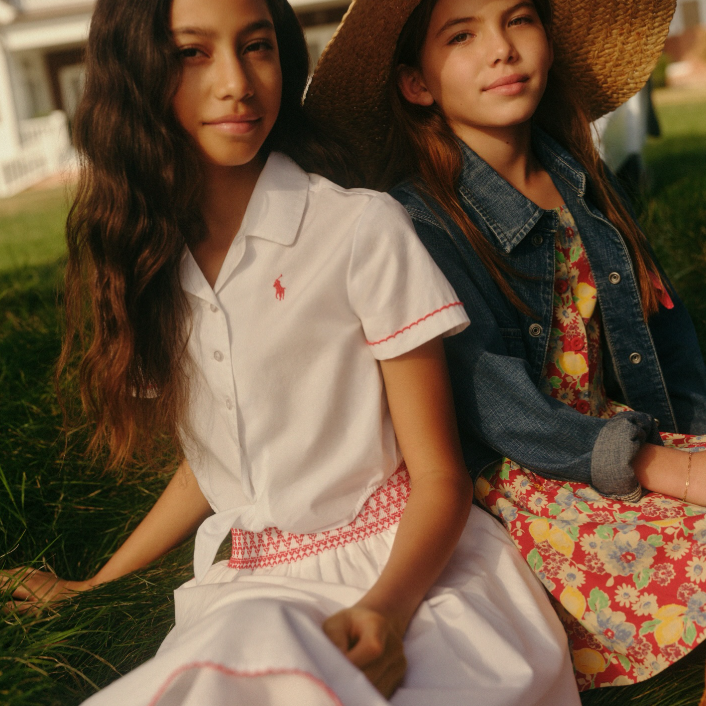 BELK：Ralph Lauren 拉夫劳伦大童款上新热卖！入手裙子、短袖、衬衫等