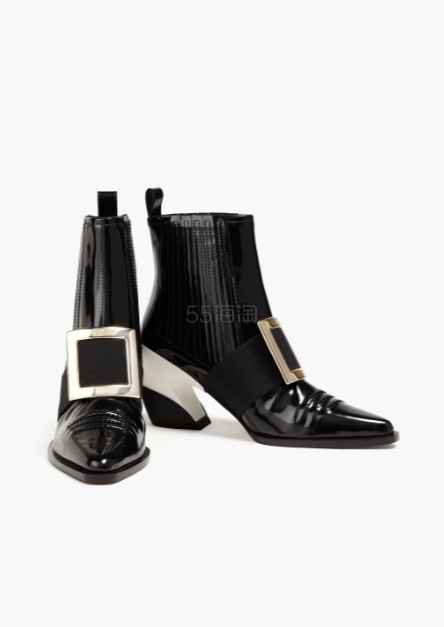 Roger Vivier  赵露思同款方扣短靴