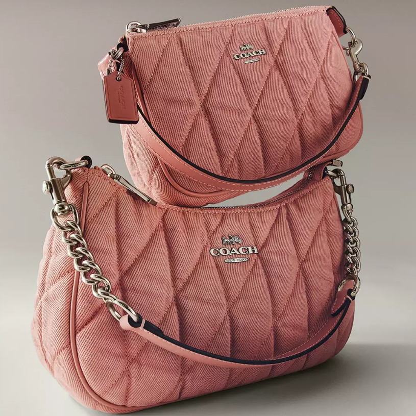 Coach Outlet：6月上新热卖！入手 Rowan 老花水桶包、Jude 老花斜挎包