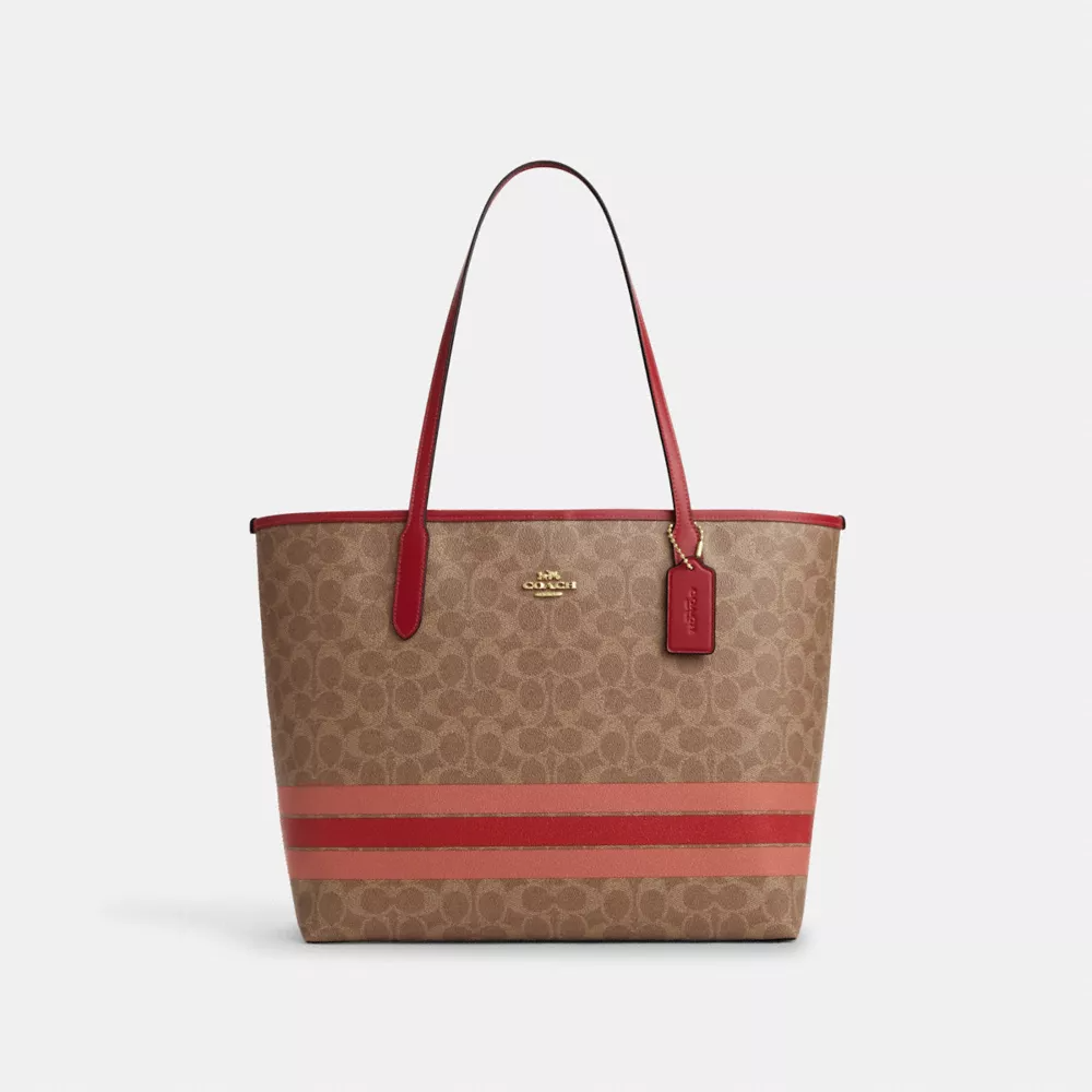 Coach city 蔻驰托特包