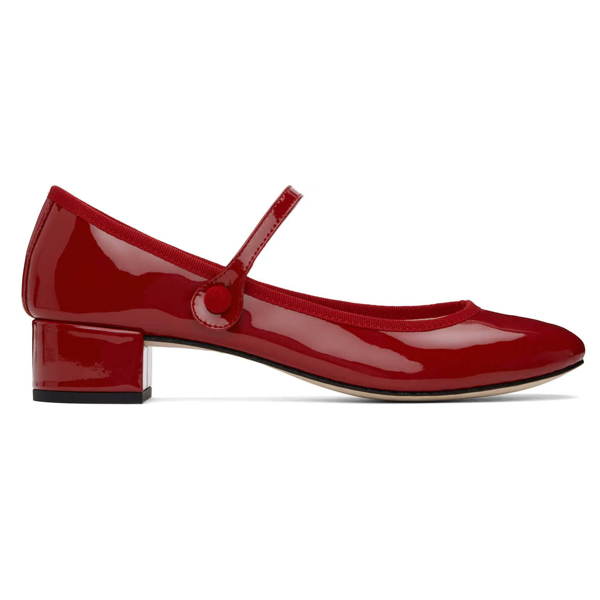 Repetto 红色玛丽珍鞋