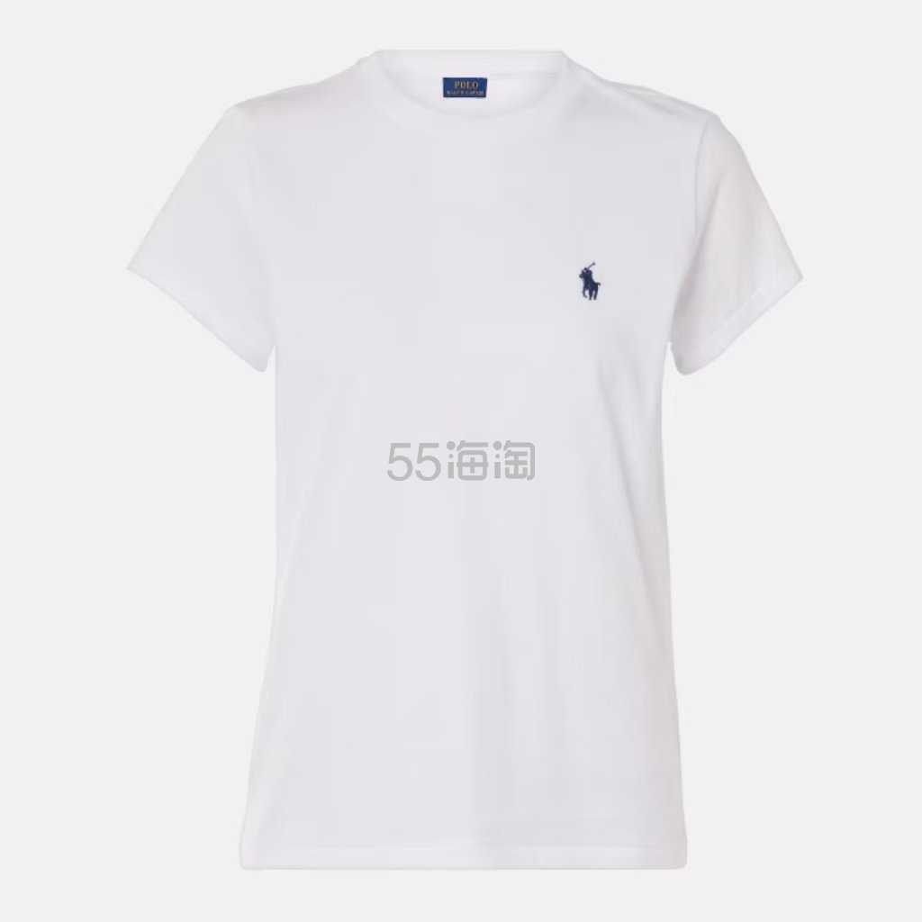 POLO RALPH LAUREN 拉夫劳伦白色经典款小马徽标T恤