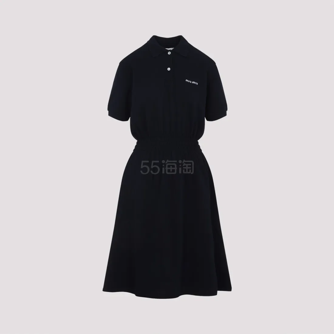 Miu Miu 缪缪 Cotton 收腰Polo裙