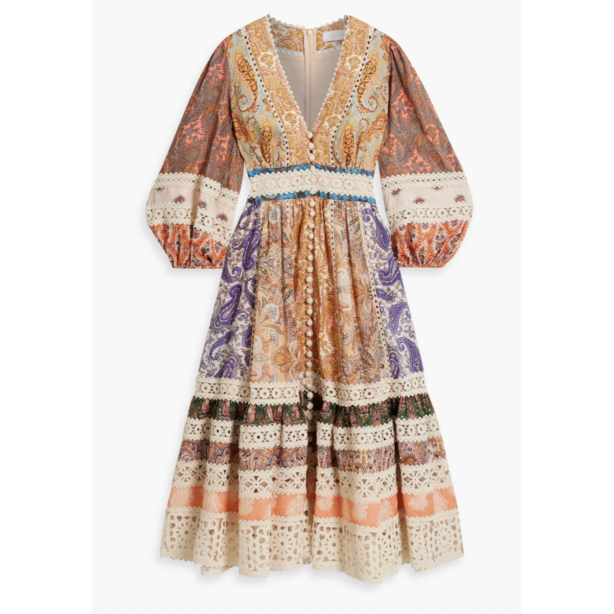 Zimmermann 花卉连衣裙