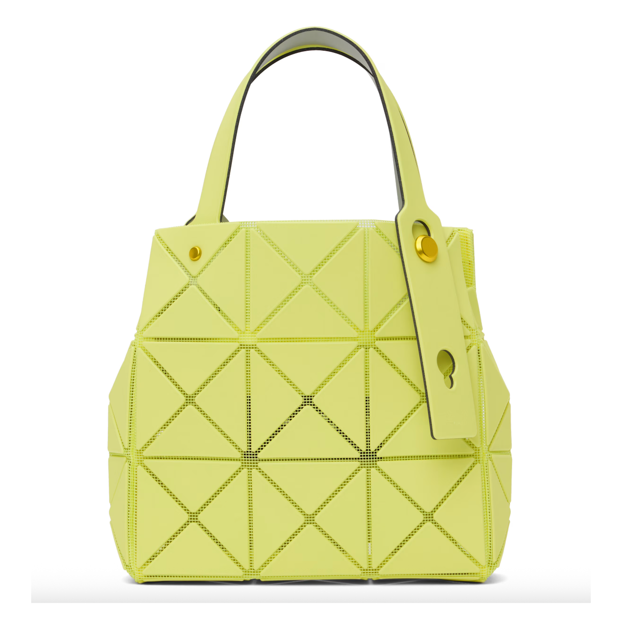 BAO BAO ISSEY MIYAKE 黄色钻石包