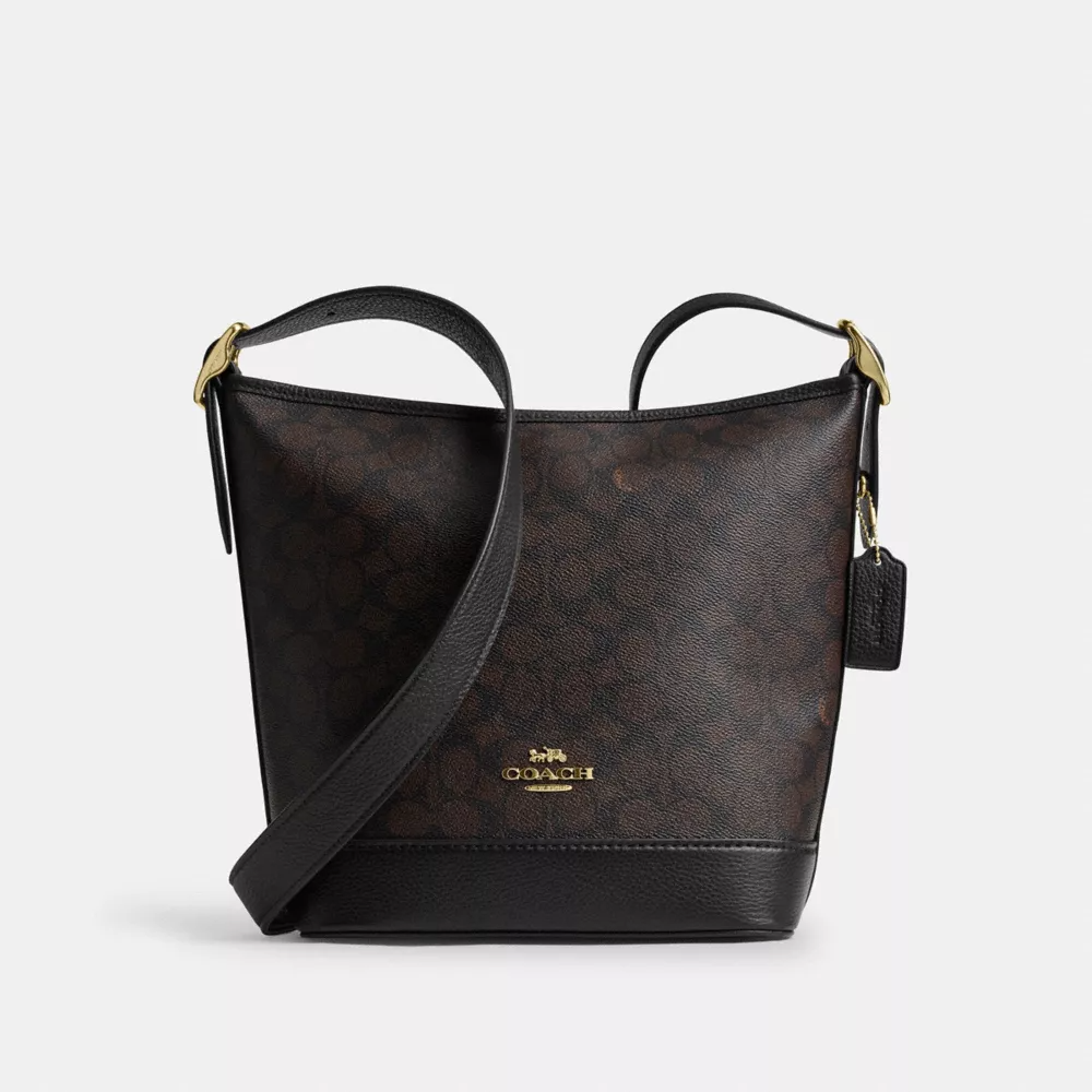 Coach jude 蔻驰老花单肩包