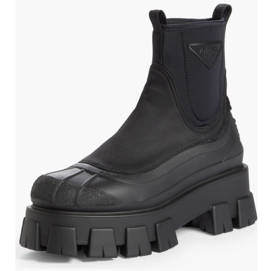 Prada 厚底 Monolith靴