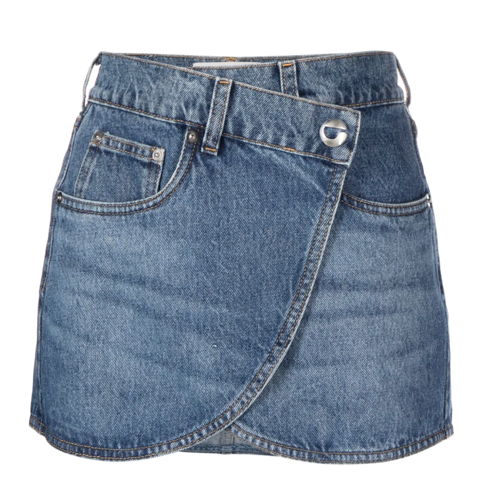 Lisa同款！Coperni 牛仔裹身短裙