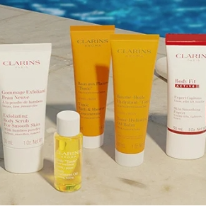 Clarins 美网：夏季必备护肤单品 入双萃精华、眼霜等