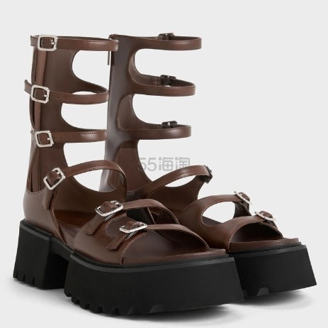 Charles & Keith 厚底罗马凉鞋