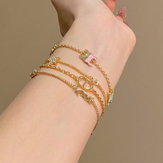 Jomashop：Celine 饰品大促 凯旋门马卡龙项链$418