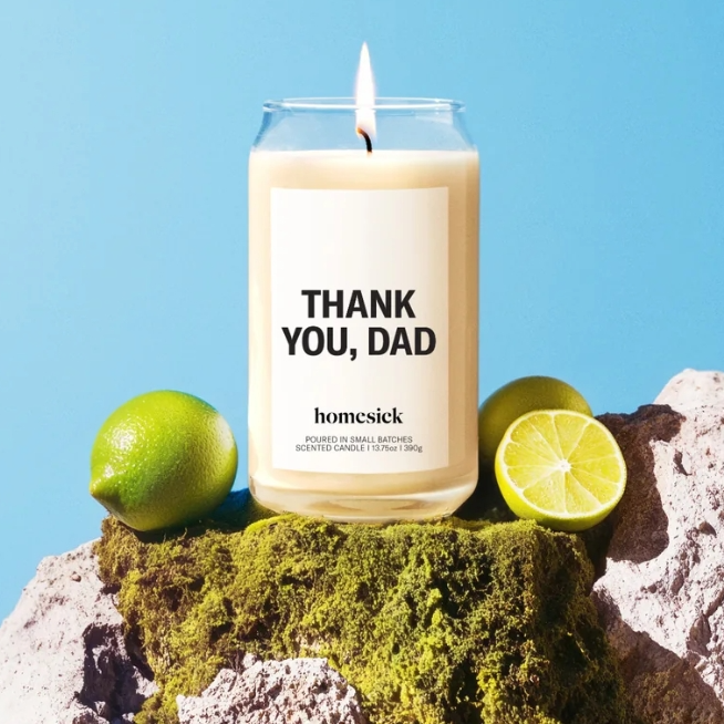 Homesick Candles：父亲节大促！香薰蜡烛 打造治愈系家居
