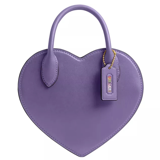 多色可选！Coach 蔻驰 心形手提包