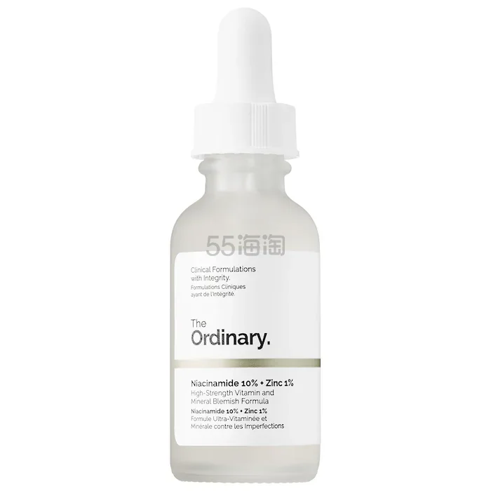 热卖！The Ordinary 10%烟酰胺+1%锌精华液 30ml