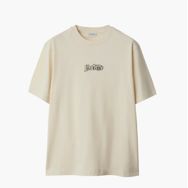 Burberry logo T恤三色
