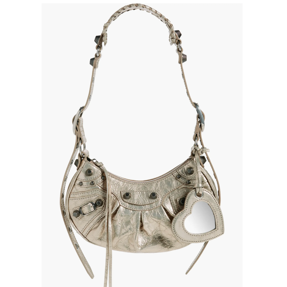 Balenciaga 金属色 Le Cagole XS包