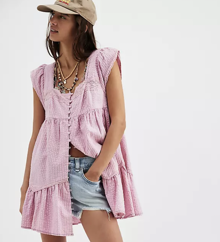 Free People Alessia Mini 连衣裙