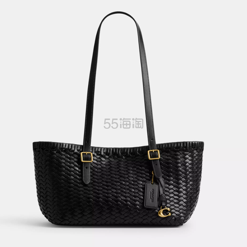 COACH 蔻驰 Woven Swing 编织托特包
