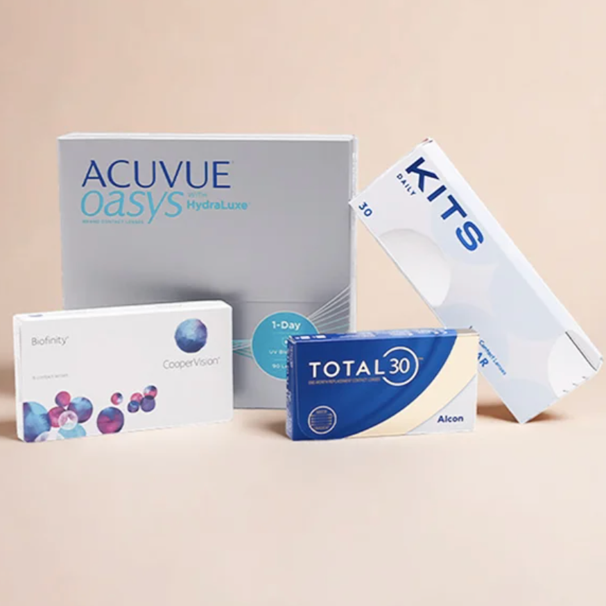 Kits.coma: Contact lens section offers an additional