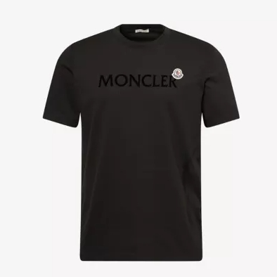 Moncler 徽标短袖棉质平纹针织T恤