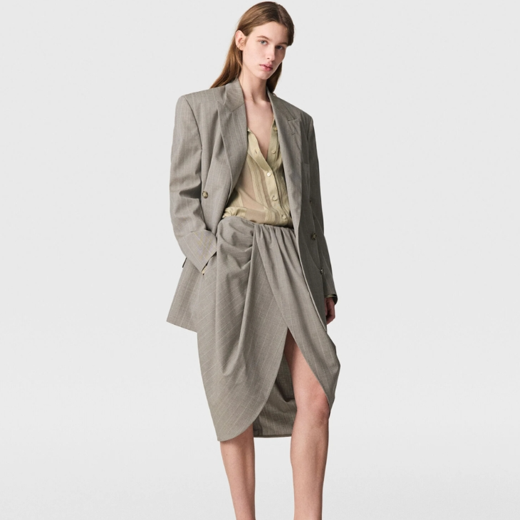 Stella McCartney US：折扣专场 斜挎手提包$537 透明条纹拼接衬衫$762