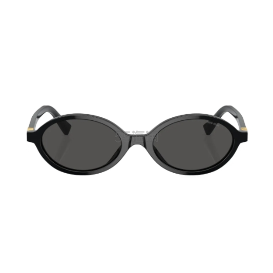Miu Miu Eyewear logo椭圆框太阳眼镜