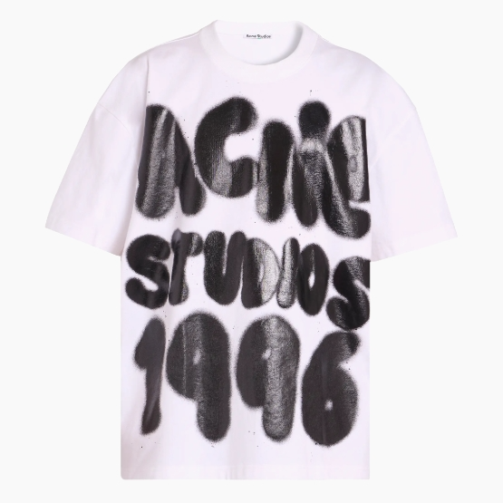 邓为同款！Acne Studios Logo T恤