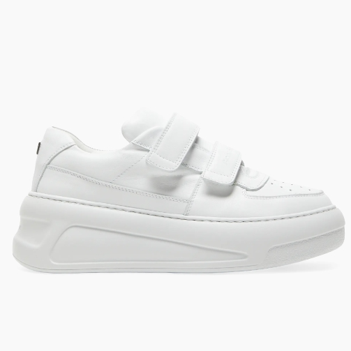 成毅同款！Acne Studios 厚底小白鞋