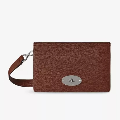 MULBERRY 粒面皮革斜挎包