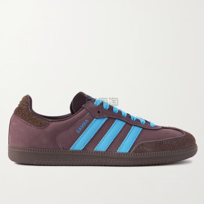 ADIDAS ORIGINALS 阿迪达斯 Samba OG 棕色绒面德训鞋