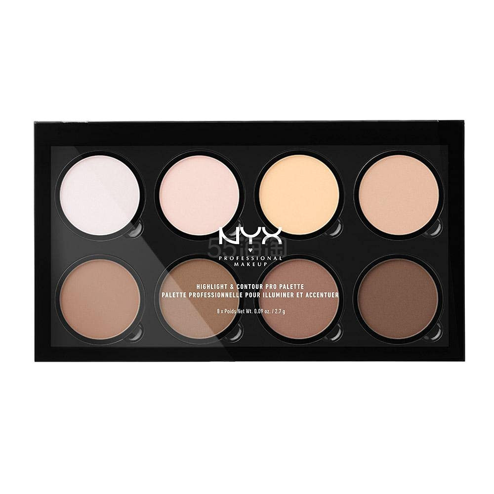 【含税直邮】NYX Professional Makeup Ultimate 眼影盘,16 种鲜艳逼真眼影