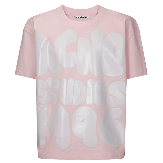 张圭真同款！Acne Studios 1996 T恤 粉色