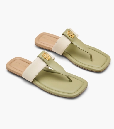 Marc Jacobs 拼色双T带凉鞋