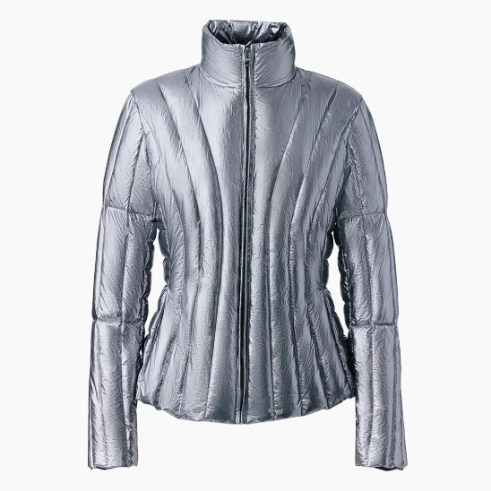 辛芷蕾同款！Mackage Lany 羽绒夹克 金属色