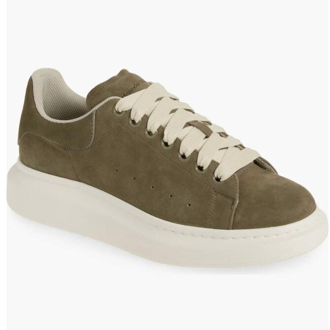 McQueen 灰绿色运动鞋