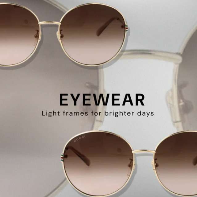 Baltini：眼镜墨镜专场 Gucci Gg1494S Web 太阳镜$401 Marc Jacobs 太阳镜$130