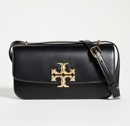 Tory Burch Eleanor E/W Small Convertible Shoulder Bag  Eleanor E/W 黑色包包