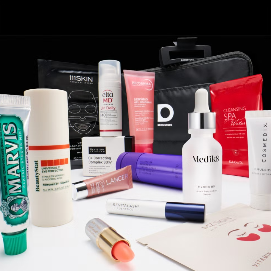 新品！DermStore 护肤16件套 含8正装 价值$452