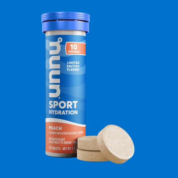 Nuun Sport 桃子口味电解质混合饮料
