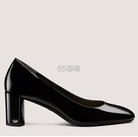Stuart Weitzman Cara 60 粗跟鞋