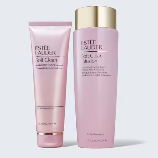 补货！Estee Lauder 雅诗兰黛 粉洁125ml+粉水400ml