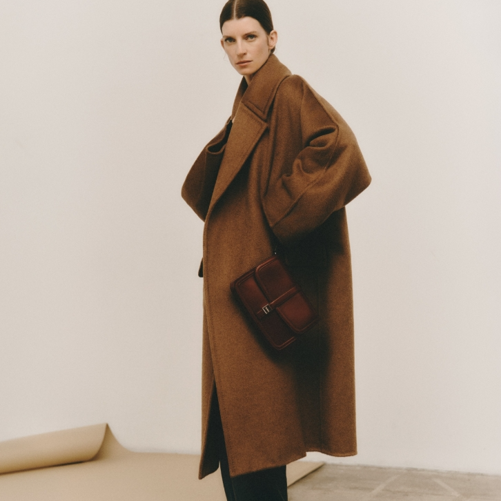 Italist US：Max Mara Atelier 大衣热卖 驼色羊绒混纺大衣$1702