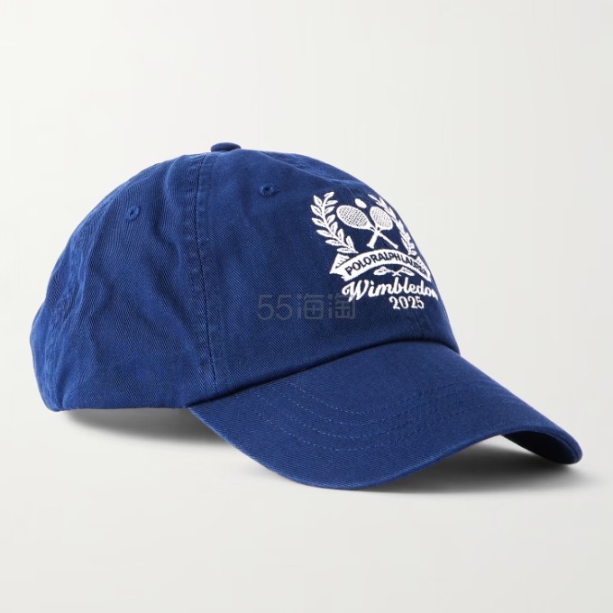 POLO RALPH LAUREN 拉夫劳伦 x Wimbledon 深蓝色徽标棒球帽