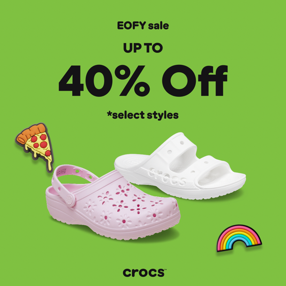 Crocs SG：精选洞洞鞋限时折上折