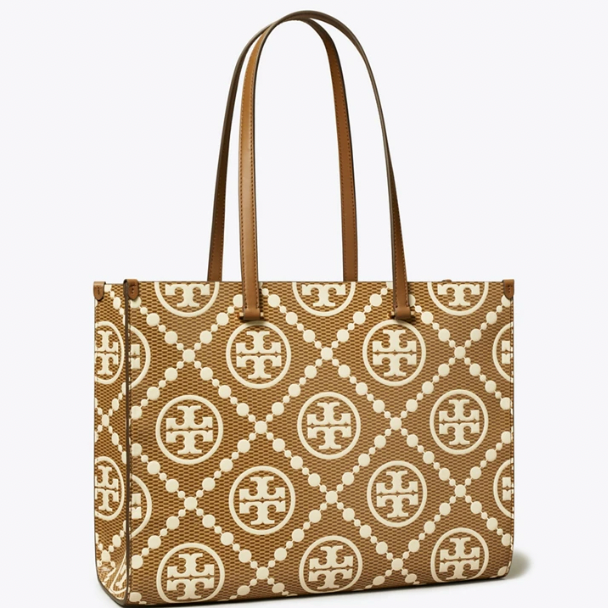Tory burch T Monogram Contrast 汤丽柏琦托特包