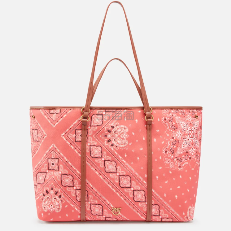 Pinko Maxi 印花托特包