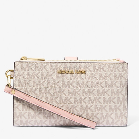 2件额外8折！Michael Kors Jet Set Travel 签名徽标智能手机钱包