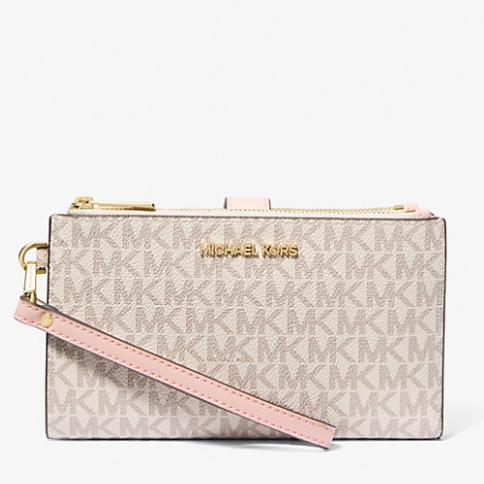 2件额外8折！Michael Kors Jet Set Travel 签名徽标智能手机钱包