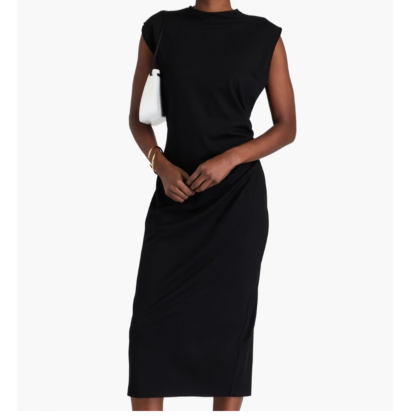 DVF Darrius 弹力平纹针织中长连衣裙