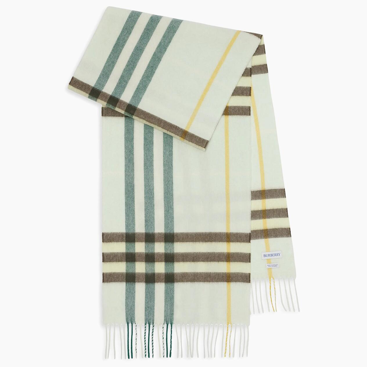 Burberry 经典格纹羊绒围巾